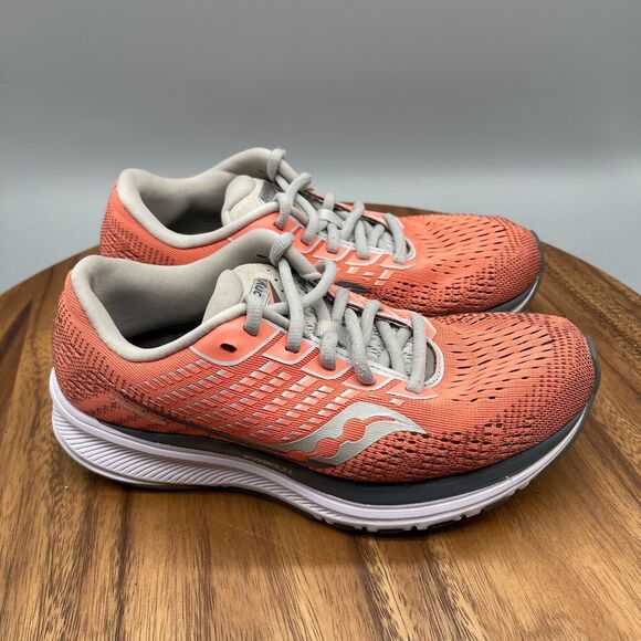 Saucony Shoes - Saucony Ride 13 Shoes Womens Size 6 Orange Athletic Running Comfort Sneakers